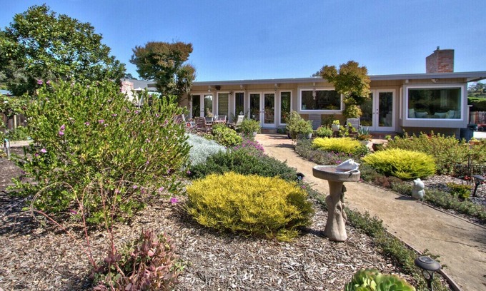 Carmel House | 4 bedroom Carmel Home- Beautiful Garden, Up To EIGHT People -7 day minimum