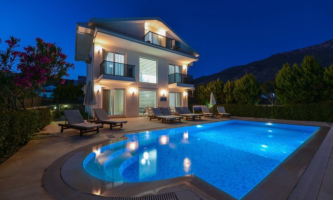 Oludeniz Villa | 4 bedroom panorama villas villa E for rent in ölüdeniz fethiye