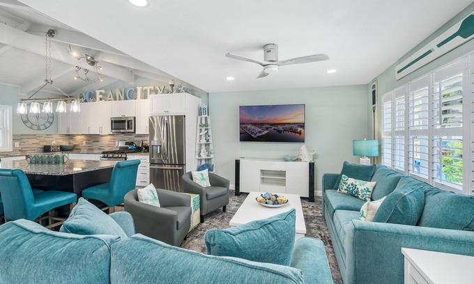 Ocean City House | 400 Bayshore is the definition of Serenity and Elegance, right in the heart of O