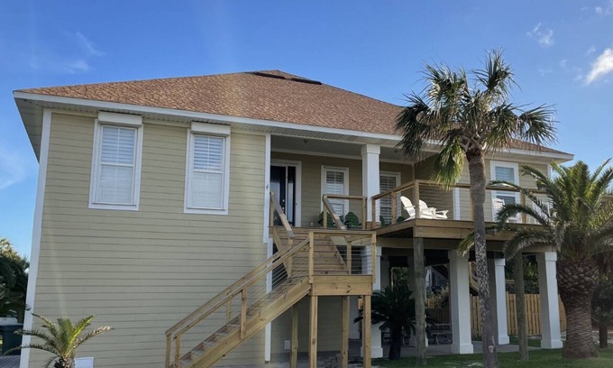 Pensacola Beach House | 4BR/4BA, gulf View, private pool, 75 yd to beach, pool table, 10 beds, sleeps 18