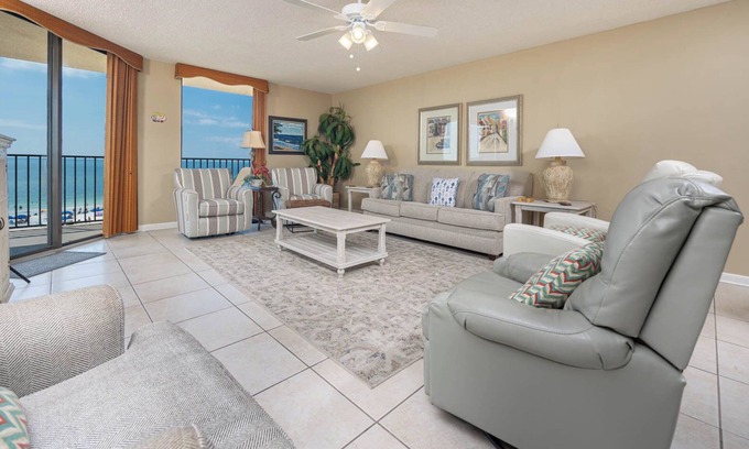 Orange Beach Condo | *4th Floor* Condo 403 at Phoenix 5 - 3BR 2BA - Comes with Parking