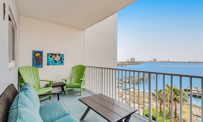 Pensacola Beach Condo | 4th Floor Condo, On-Site Pool, Amazing View, Beach-Front