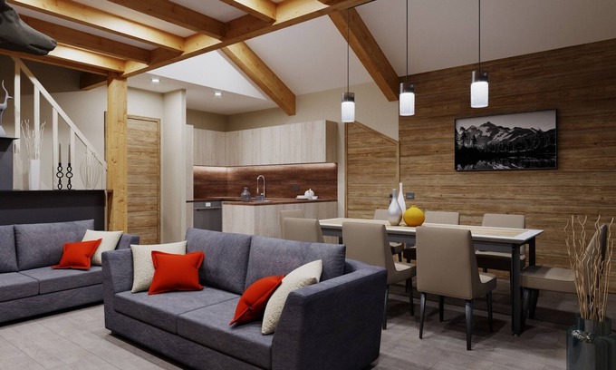 Val-Thorens Apartment | 5-bedroom duplex apartment with pool and sauna, near the slopes