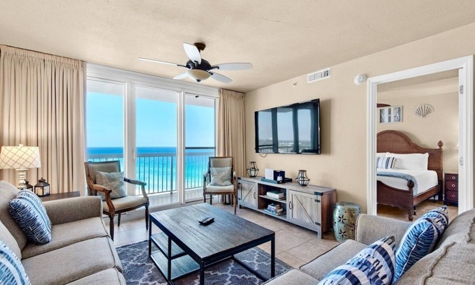 Destin Condo | 5-STAR Ocean Front Condo at Pelican Beach Resort