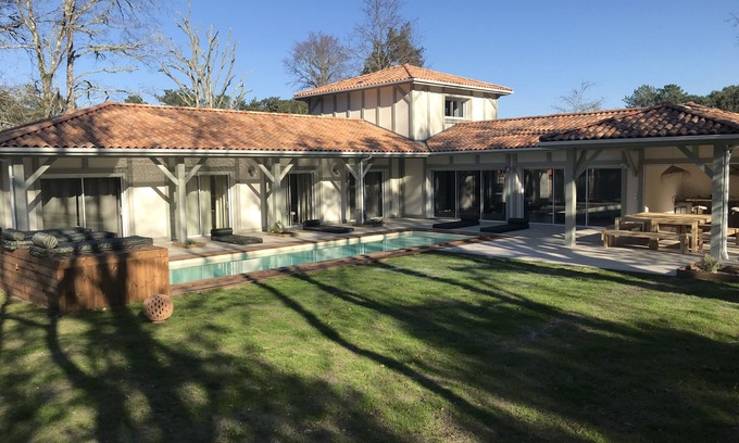 Moliets-et-Maa House | 5-star villa with swimming pool 2 km from the Landes beaches