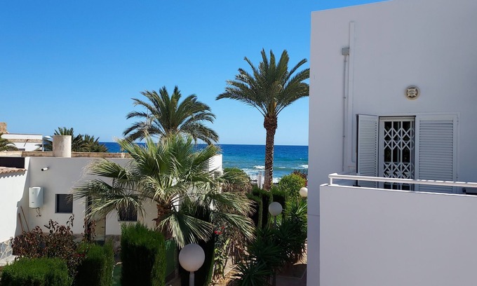 Cala Panizo Apartment | 50 meters to the Sea Apartment, pool, a base for tourism or just a quiet rest.