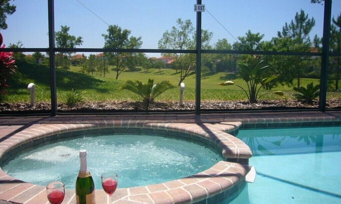 Four Corners House | 578- South Facing Pool, Spa, Extended Deck, Private Corner Lot, no rear Neighbor