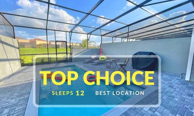 Loughman House | 5bd 4.5bth Resort Villa w/Pool★20mins to Disney