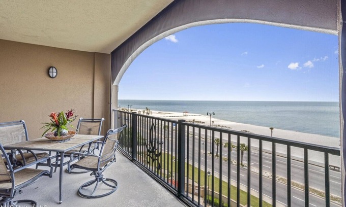 Gulfport Condo | 5th-Floor Gulf Front Condo with Security, Views, and High-End Amenities Await!