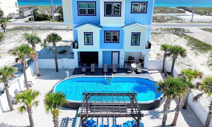 Navarre Beach House | 6 Bedroom/4 full baths/3 half baths/Gulf View/ Blu Vue