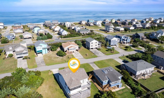 South Nags Head House | 7120 Twelfth of Never * 4 Min Walk to the Beach