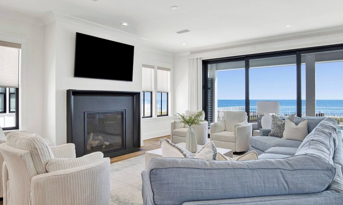 Ono Island House | 7BD/7BA Luxury Gulf-Front Home w/Private Pool + Beach Access