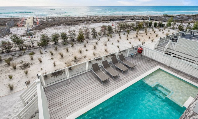Inlet Beach House | 8 Bedroom Super Beach Home, Amazing Views, Heated Pool and Spa, Sleeps 19
