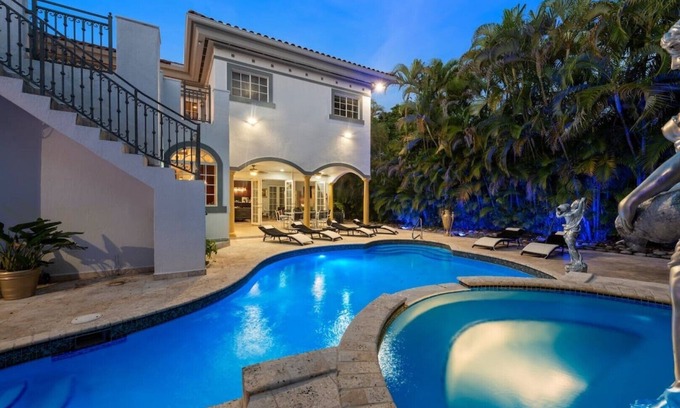Coral Gables Section House | 8BR Majestic Pool Paradise