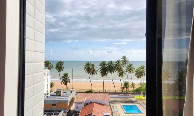 Portal do Sol House | 93-bedroom building in phenomenal Cabo Branco João Pessoa wth WiFi, fitness room