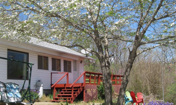 Shell Knob House | $99/night, Great View for Relaxation, Meals are wonderful outdoors on the deck.