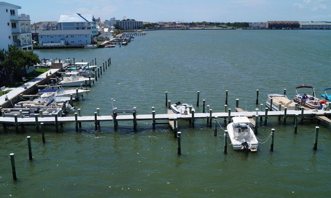 Midtown Ocean City Condo | A Bayside Boaters' Paradise - Pool - Family Fun - Next to Convention Center
