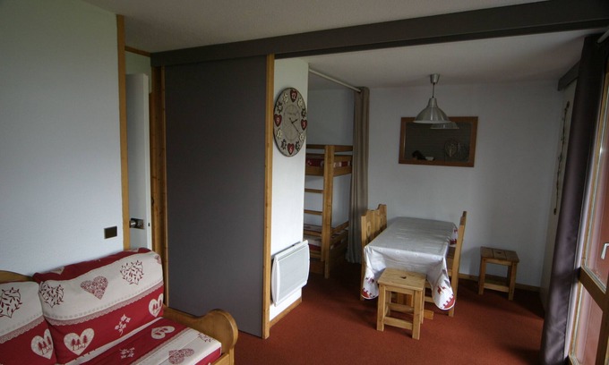 Belle Plagne Apartment | A BellePlagne - Beryl. Studio of 28 m² - 5/6 pers. Completely renovated in 2013