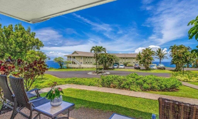 Princeville Condo | A/C - Blue Ocean - Mountain & Waterfall Views
