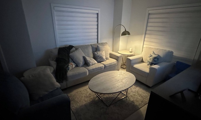Airdrie House | A cosy room in a family house