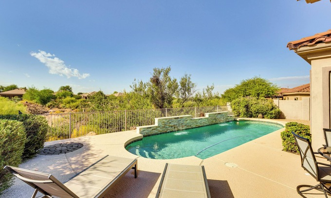 Legend Trail House | A Golfer's Retreat + Patio: Quiet Scottsdale Home