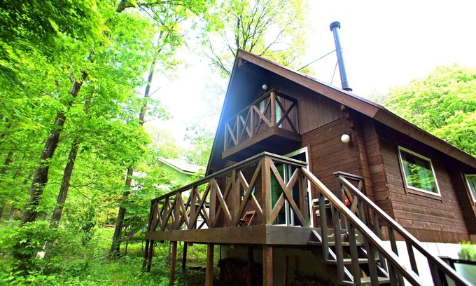 Nasu House | A log house surrounded by dense trees You can enj - HARUNA LODGE/Nasu-gun Tochigi