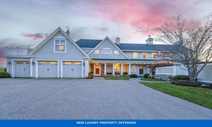 York House | A Magnificent Private Oceanfront Estate in Maine, on 3.85 Acres