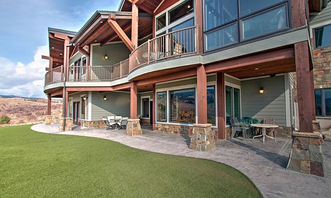 Fish Haven Cabin | A view from the top of the Reserve.