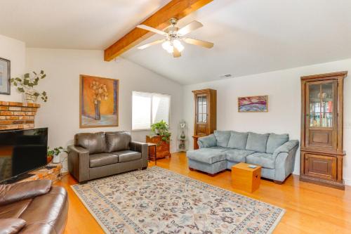 Chico House | about 3 Mi to Dtwn and Chico State NorCal Escape!