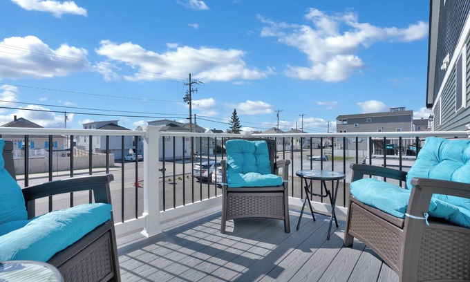 Old Orchard Beach House | Across the street from the beach with EV Charger. Unit B in Duplex
