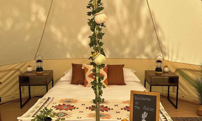 Miller Lake House | “Adobe” Luxury Glamping Tent | Tobermory Escape