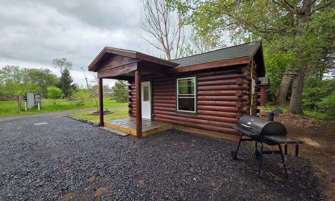 Waterloo Cabin | Adorable rustic cabin #4 with glamping charm in Waterloo!