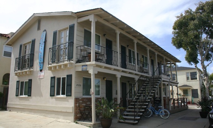 South Mission Beach Apartment | Adorable South Mission Studio-Steps to Ocean & Bay, Walk 5min To Belmont Park8