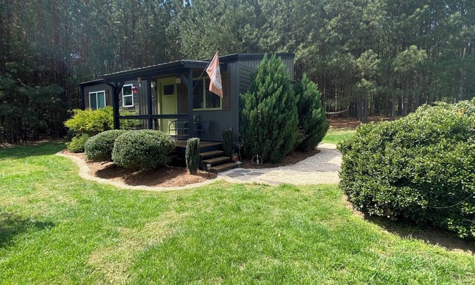 Barium Springs House | Adventurous tiny house! Located on 1 acre surrounded by evergreen forest