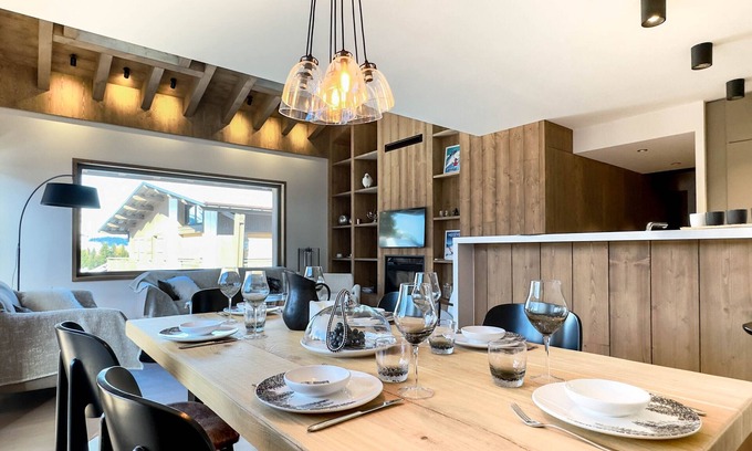 Le Planellet Apartment | Agate Mont d Arbois Megeve 3 chambres M11