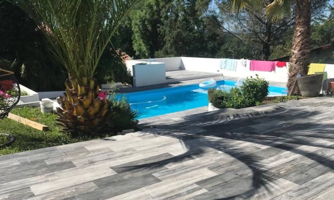 Mouguerre House | Agréable Maison Avec Piscine Chauffée et Climatisation