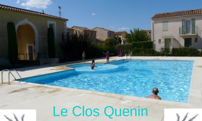 Vaison-la-Romaine House | air-conditioned villa T3 garden terrace in holiday village pool 01/05 to30/09