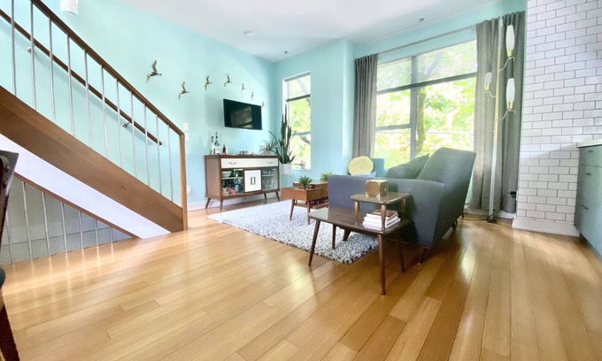 Mount Pleasant House | Air conditioned Private townhouse in trendy Mount Pleasant!