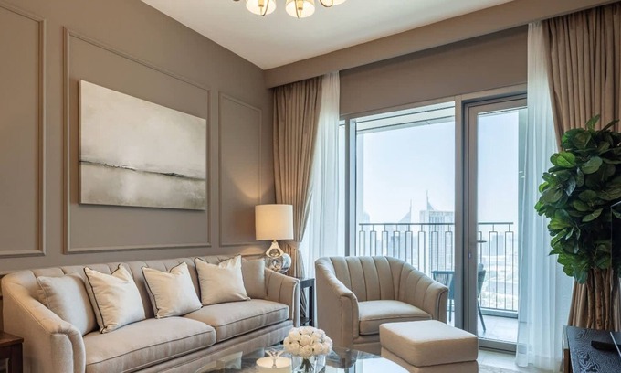 Za'abeel 2 Apartment | Airstay | 1BR | Next to Dubai Mall | City Views!