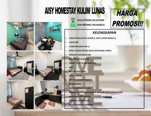 Lunas House | AISY HOMESTAY KULIM/LUNAS