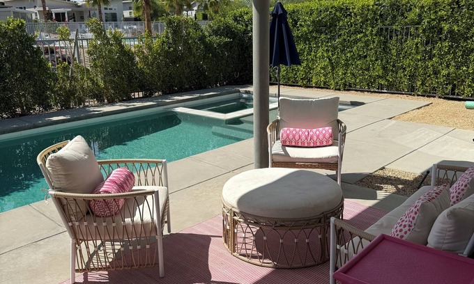 Indian Wells House | ALCARAZ! BNP Paribas, Coachella, Stagecoach.Walk across the street!