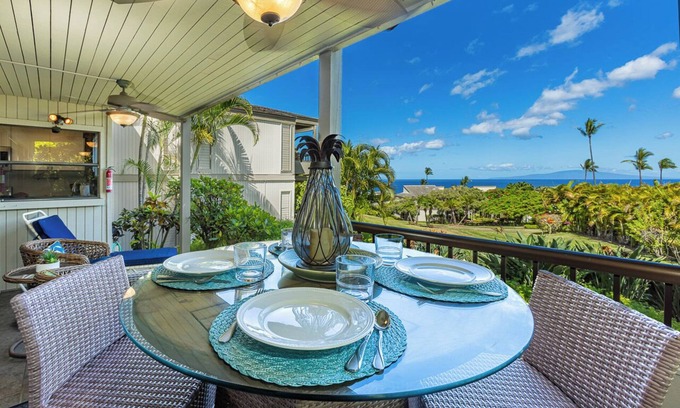 Wailea Condo | Aloha from Wailea Ekolu 803 – Relaxing, Ground-Level Retreat with Ocean Peeks