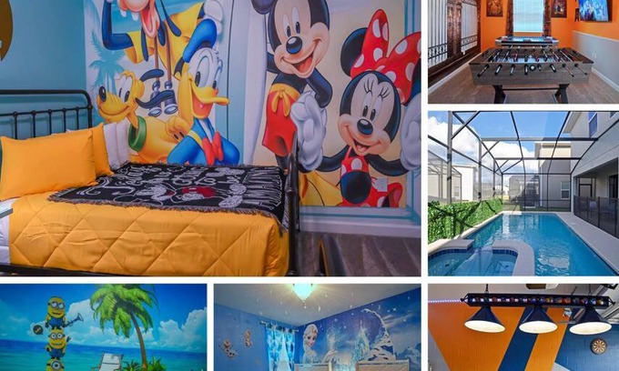 Kissimmee Villa | Amazing 6BR Villa @ Storey Lake Resort Near Disney