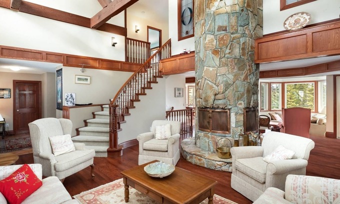 Silver Star Mountain House | Amazing location 5 bedroom home with private hot tub, laundry and games room!
