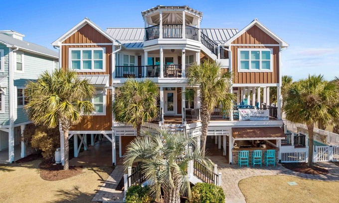 Ocean Isle Beach House | Amazing Lux Home for Family Vacations/Weddings/Golf Trips/Corporate Groups