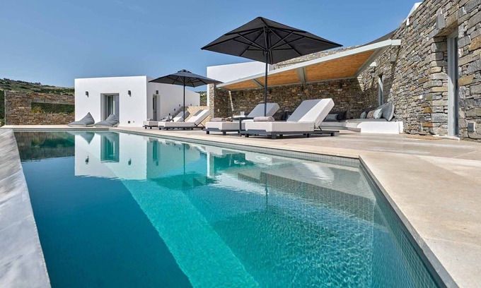Paros Villa | Amazing Paros Villa | Villa Althea | 5 Bedrooms | 3 Private Swimming Pools &.