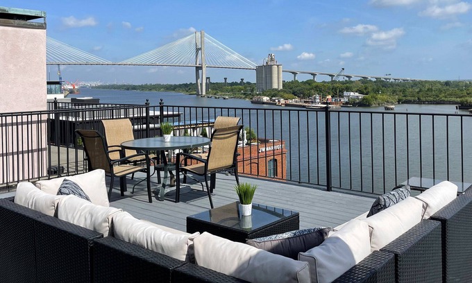 Historic District - North Condo | Amazing River Views from Private Balcony
