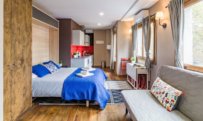 Navacerrada Apartment | Amazing studio with A/C (cool and heat) and internet located at Navacerrada town!