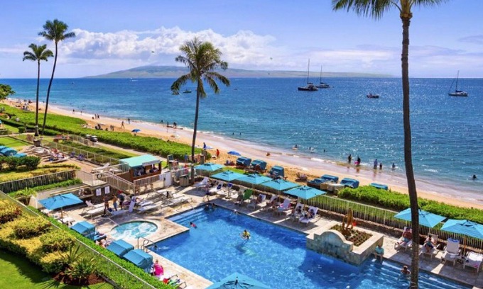 Kaanapali Condo | AMAZING VIEW! 1 Unit Back From Oceanfront, 1 Bed/2 Bath. Sleeps up to 4.