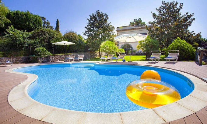 Sant'Agata sui Due Golfi Villa | AMORE RENTALS - Villa Il Pino with Private Pool, Garden, BBQ, Parking